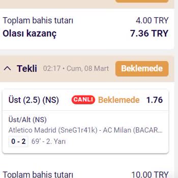 Onwin Bahis Sonuçlandırma Gecikmesi