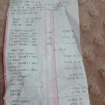 Madame Coco Carol Hali Şikayet