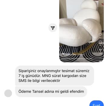 Workandchair (Instagram) Sallanan Koltuk Hayal Kırıklığı: İletişim Ve Teslimat Sorunu