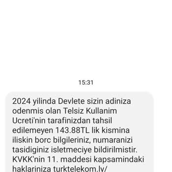 Bimcell Haksız Telsiz Borcu Çıkarıyor