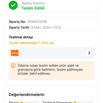 Konya Migros Hemen Kafasına Göre Ürün Getiriyor Bazen Hiç Getirmiyor