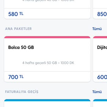 Turkcell Zam Gelen Paket