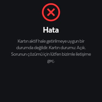 Papara Kartımı Aktive Edemiyorum Ve Sözleşmeli Hesaba Geçemiyorum!