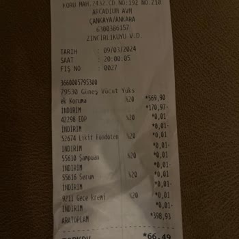 Yves Rocher Çalışanın Tavrı, Fişte Yer Alan Ama Bana Verilmeyen Tester'lar