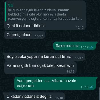 Yapı Kredi Bankası Hayal Kırıklığına Uğratan Balayı Rezervasyonu