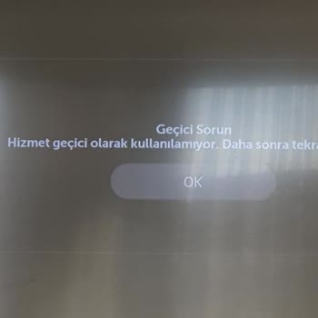 Sunny Webos Program İndirme Hatası