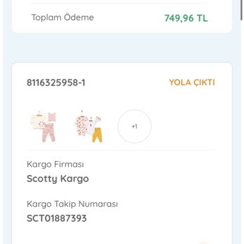 Scotty Kargo Gecikmesi Ürün Teslim Edilemedi