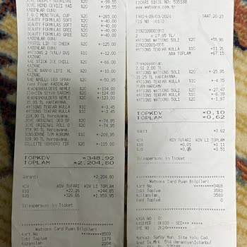 Watsons Personeli Puanları Kendileri İçin Kullanıyor