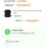 Xiaomi Buds 4 Lite Kulağa Oturmayan Aynı Gün Kaybolan Kulaklık