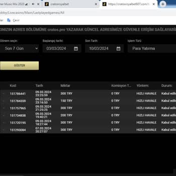 Cratos Royal Bet Bakiye Sorunu Ve Mağduriyet