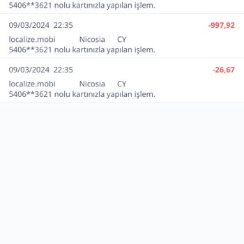 Localize.mobi Üyelik İptal Etmek İstiyorum