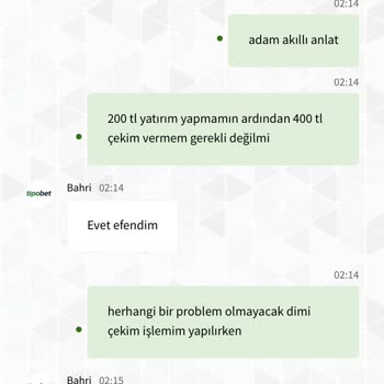 Tipobet İlk Çekim İşleminin Banka Hesabına Yapılması💀 Sorunu.