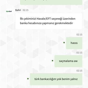 Tipobet İlk Çekim İşleminin Banka Hesabına Yapılması💀 Sorunu.