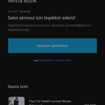 Mi Via Butik (miviabutik.com) Hayal Kırıklığına Uğratan Alışveriş Deneyimi