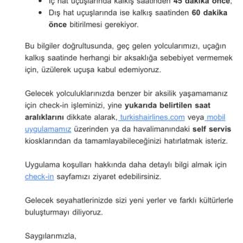THY Sistemleri Çalışmıyor Ya Da Koltuk Satmak İstemiyorlar