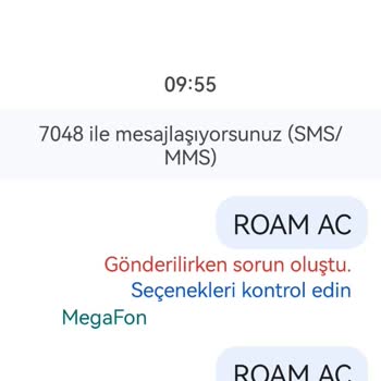 Vodafone Yurt Dışı Mesaj Sorunu