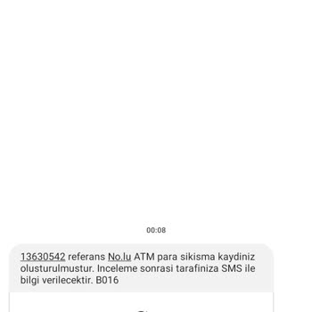 Yapı Kredi Bankası ATM'de Param Sıkıştı