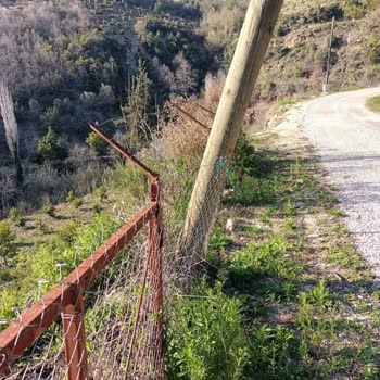 Akdeniz Elektrik Dağıtım Direk Yatma Sorunu