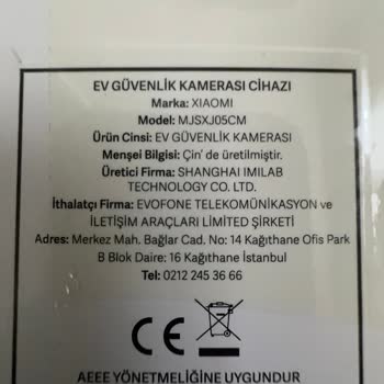 Evofone Xiaomi Kamera Kurulum Sorunu