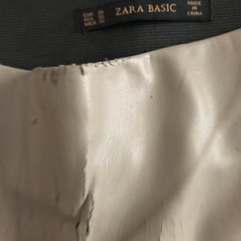 Zara Basic Leather Leggings Deformed Quickly