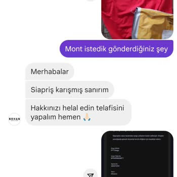 Orhaan.co Yanlış Ürün Gönderiyor