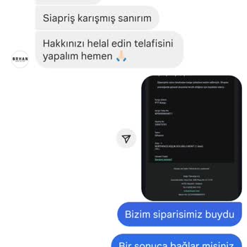 Orhaan.co Yanlış Ürün Gönderiyor