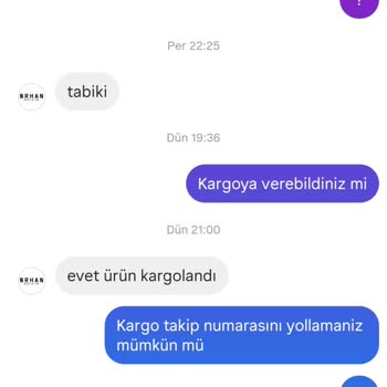 Orhaan.co Yanlış Ürün Gönderiyor