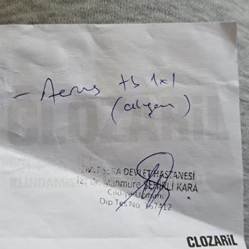 İzmit Seka Devlet Hastanesi Poliklinikte Yanlış İlaç Reçetesi Şikayeti