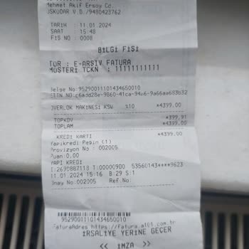 A101 Kiwi Overlok İade Talebim Gerçekleşmedi.