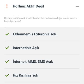 Turkcell Hattı Servis Dışı Kaldı