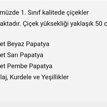 Çiçek Market Hizmet Kalitesi Ve Beklenti Uyuşmazlığı