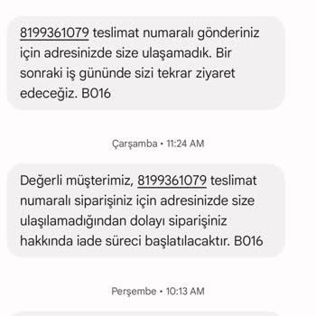 Trendyolmilla Trendyol'a İade Edilen Ürünlerin Geri Kargolanması