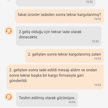 Trendyolmilla Trendyol'a İade Edilen Ürünlerin Geri Kargolanması