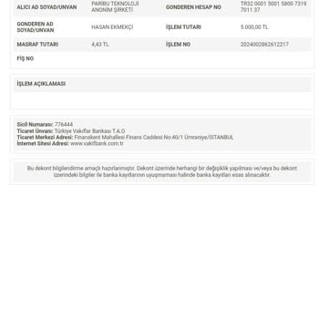 Paribu Havale Sorunu Yaşadım