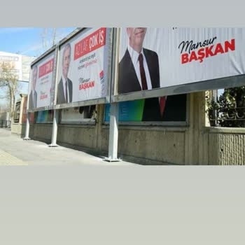 ABB - Ankara Büyükşehir Belediyesi Ankara'da Görsel Kirlilik Yaratan Seçim Reklamları