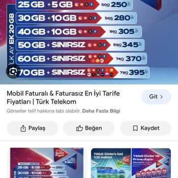 Türk Telekom Prime Farklı Fiyat Politikası