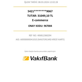 VakıfBank Elektronik Alışverişe Peşine Faizsiz Taksiti Uygulamıyor
