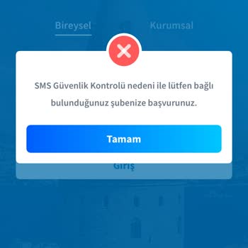 Halkbank SMS Güvenlik Kontrolü Sorunu