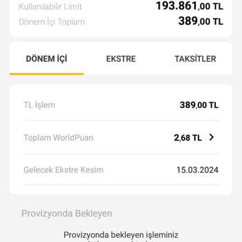 VakıfBank Kredi Kartıma Aidat Yansıttı!
