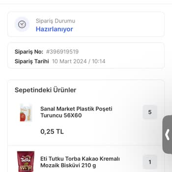 Migros Sanal Market Pişmanlıktır