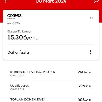 Akbank Üyelik Ücreti Adı Altında Kesinti Yapması Hakkında