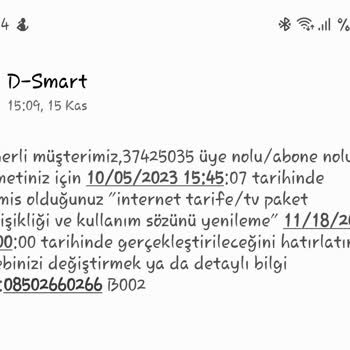 D-Smart Üyelik Yenileme