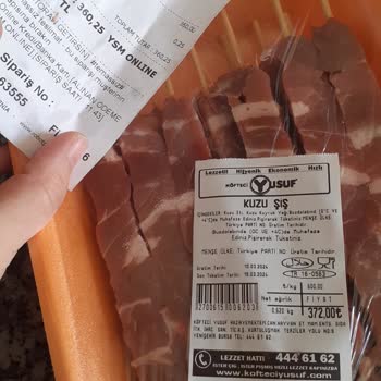 Yemek Sepeti İle Köfteci Yusuf Siparişimi Eksik Gönderdiler