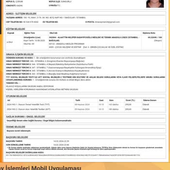 ÖSYM YKS Para İadesi