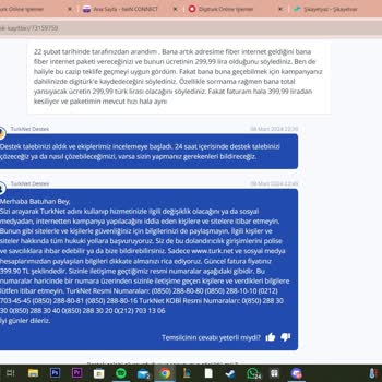 Digiturk Fiber Paket Karmaşası Ve Fatura Şaşkınlığı