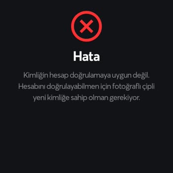 Papara NFC Kimlik Okuması Hata Veriyor