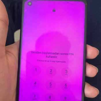 Samsung Telefon Yeniden Başlatmadan Sonra PİM Kullanılır