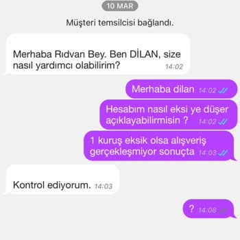 Nays Hesabımdaki Parayı Aldı