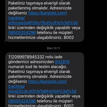 Kargoist İade Ürünü Almaya Gelmiyor