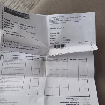 Teknosa Bizden Haksız Kazanç Elde Ediyor.